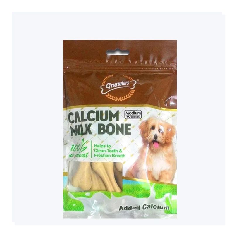 Gnawlers Calcium Milk Bone Dog Treats Medium CP Vet Pet Portal